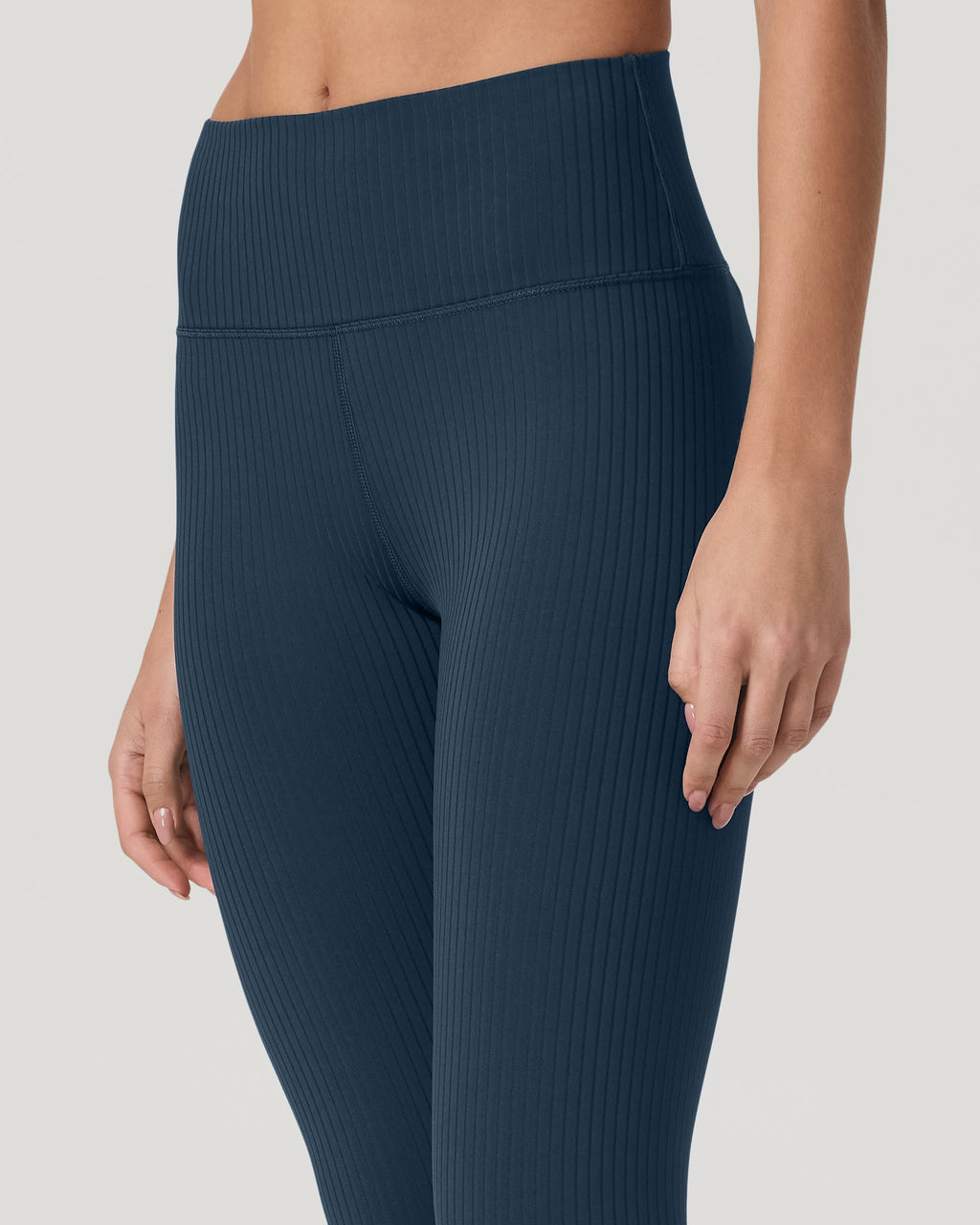Inversion Rib Legging | Ocean Blue