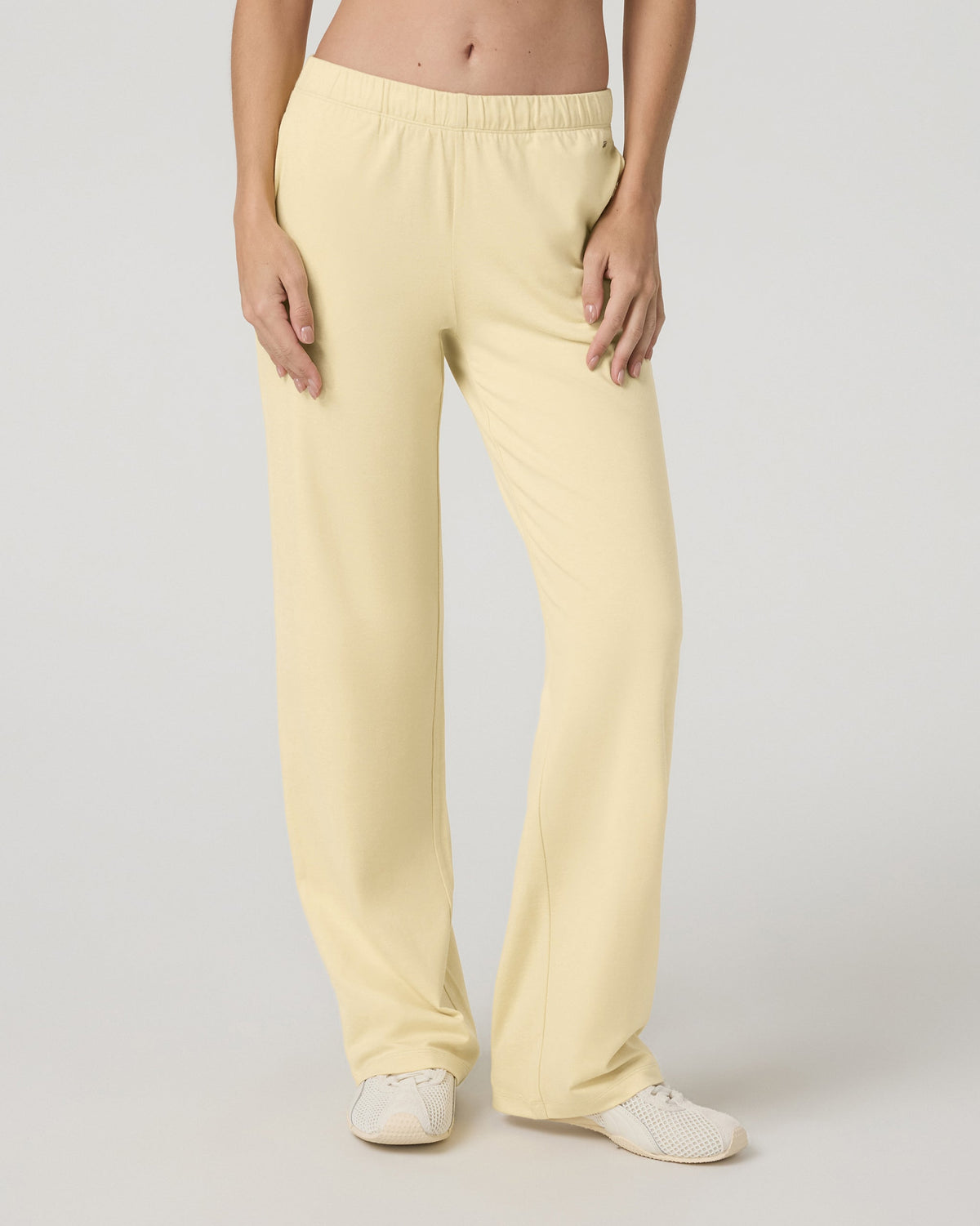 Halo Modern Straight Leg Pant | Lemon Snap Heather