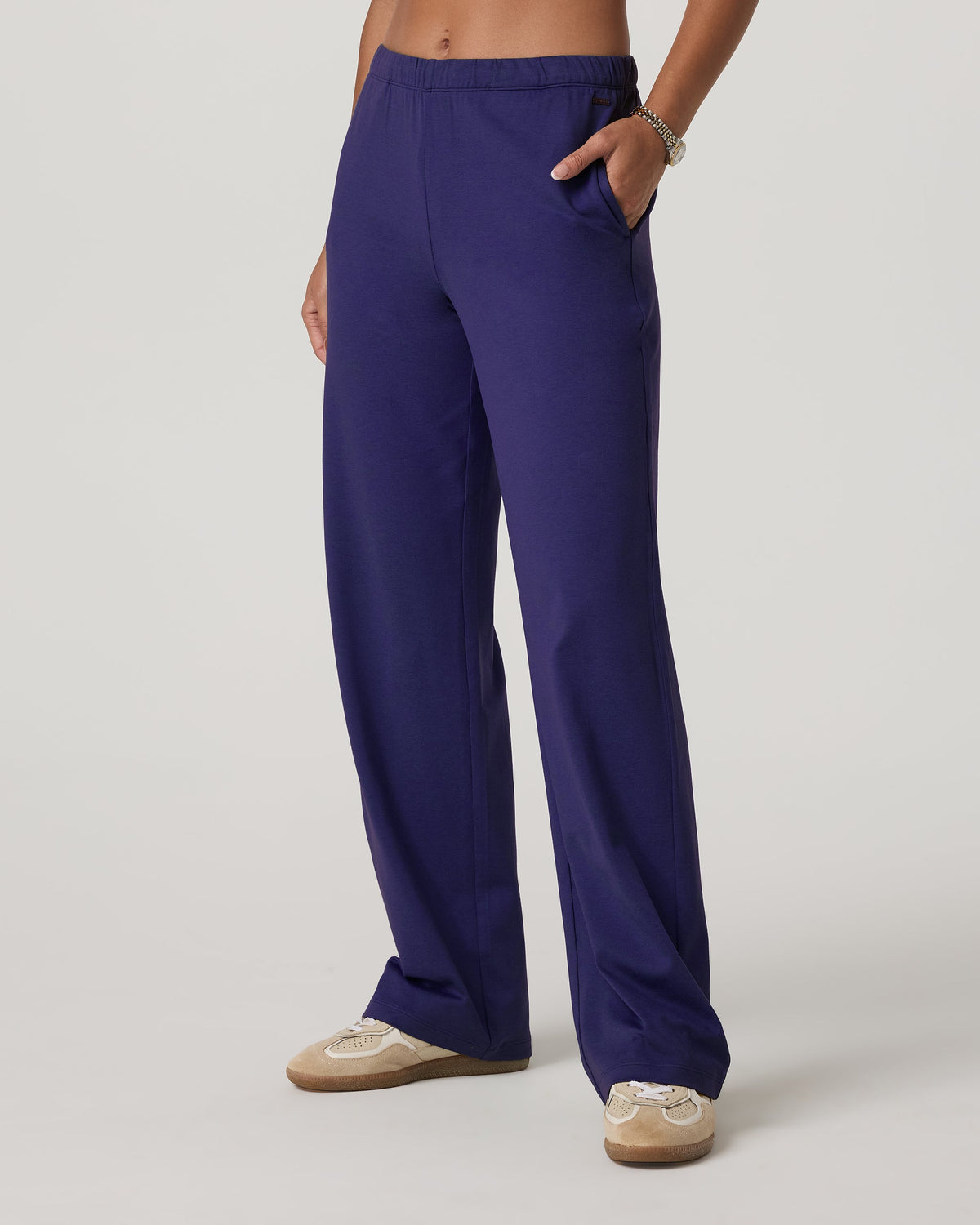 Halo Modern Straight Leg Pant-Long | Pale Grey Heather