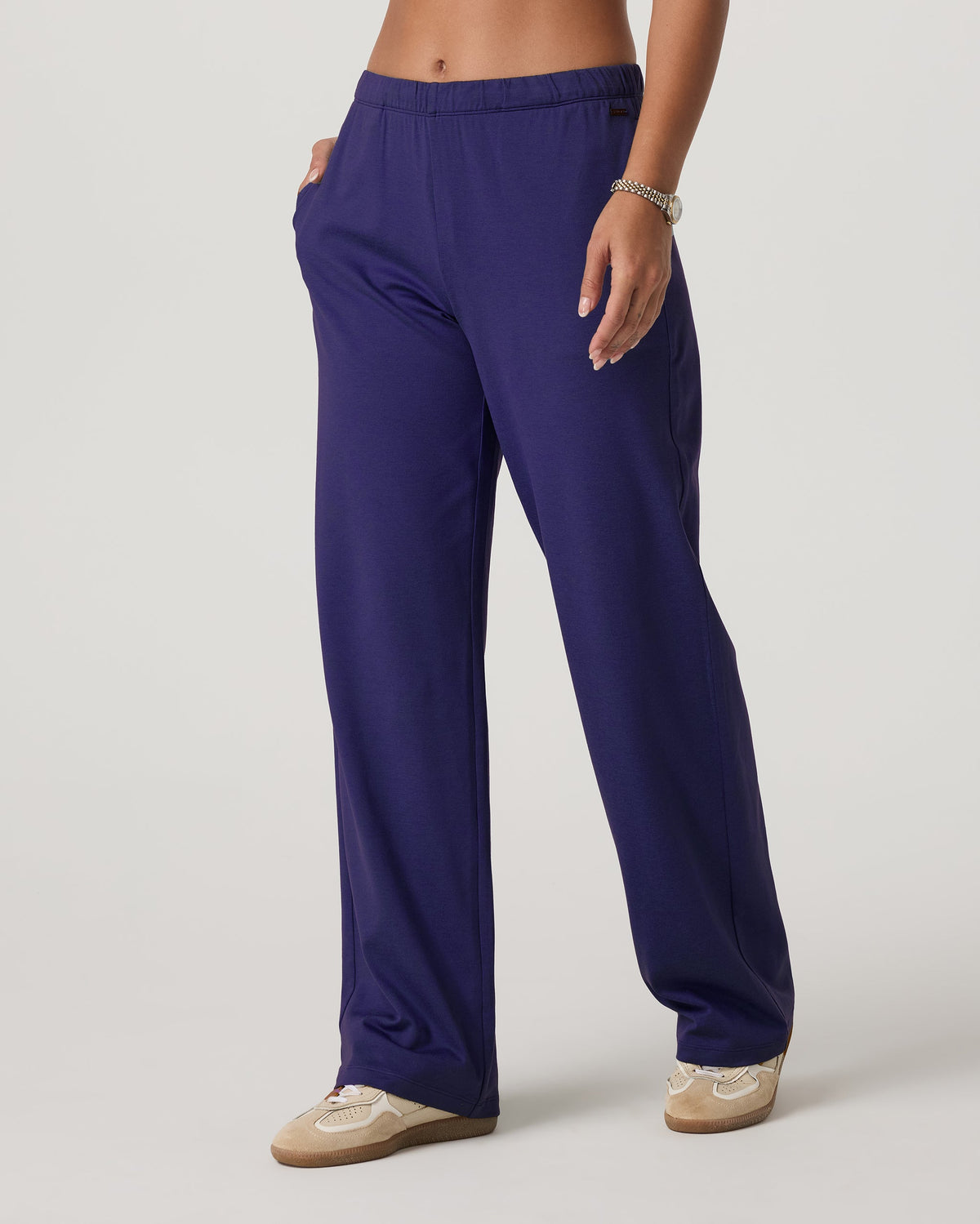 Halo Modern Straight Leg Pant-Long | Pale Grey Heather