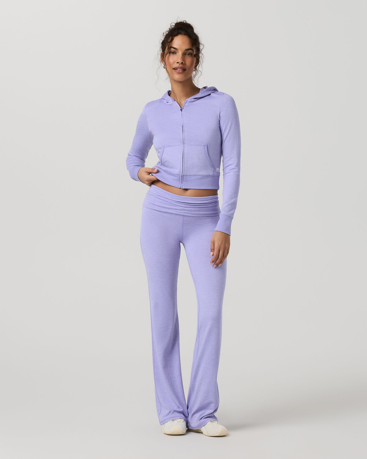 Halo Foldover Pant | Hyacinth Heather