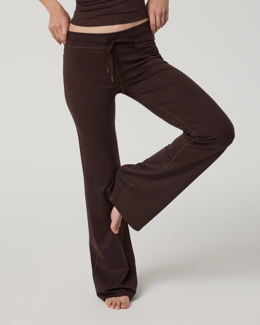 Halo Low Rise Slim Flare Pant | Bloom Heather