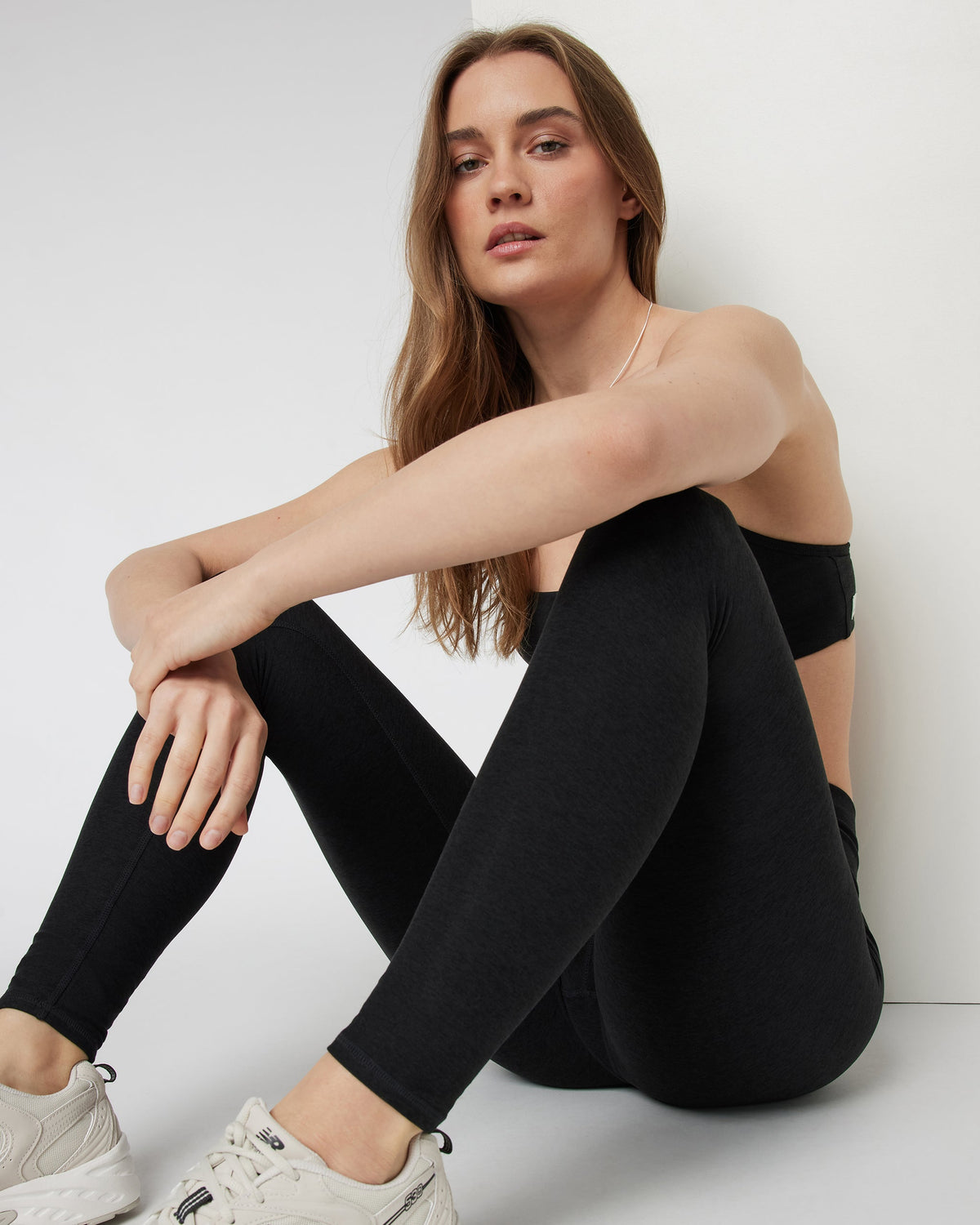 Clean Elevation Legging | Black Heather