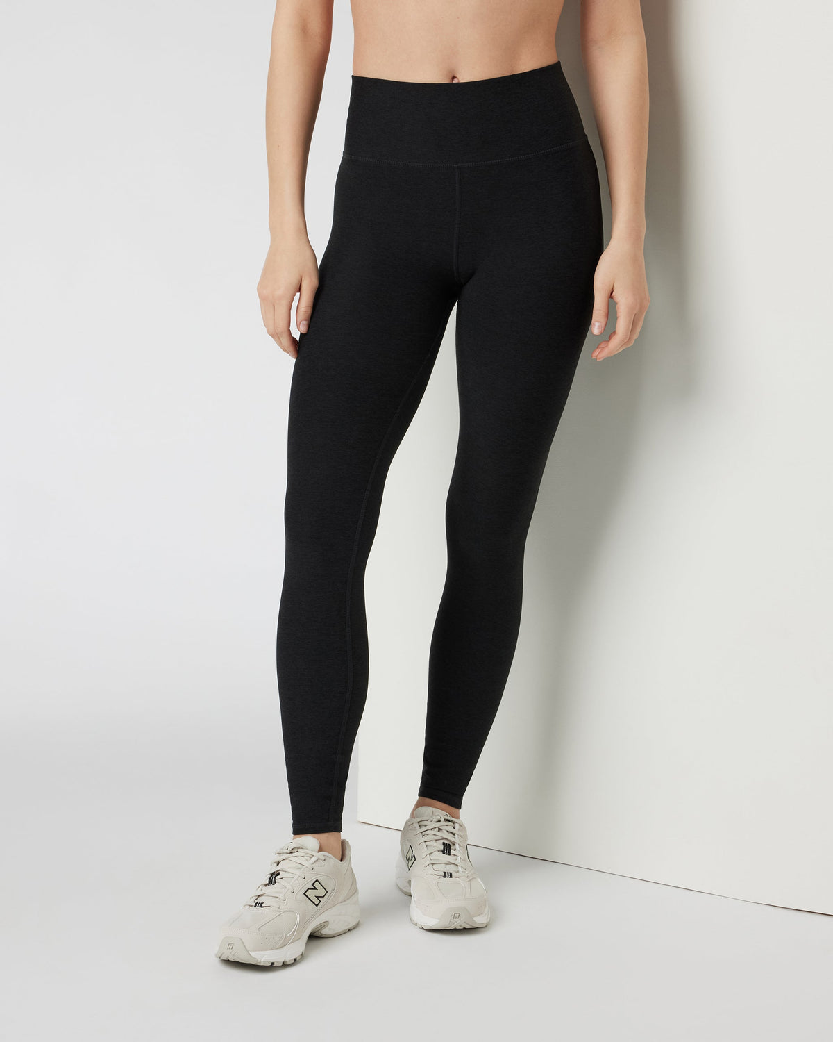 Clean Elevation Legging-Short | Black Heather