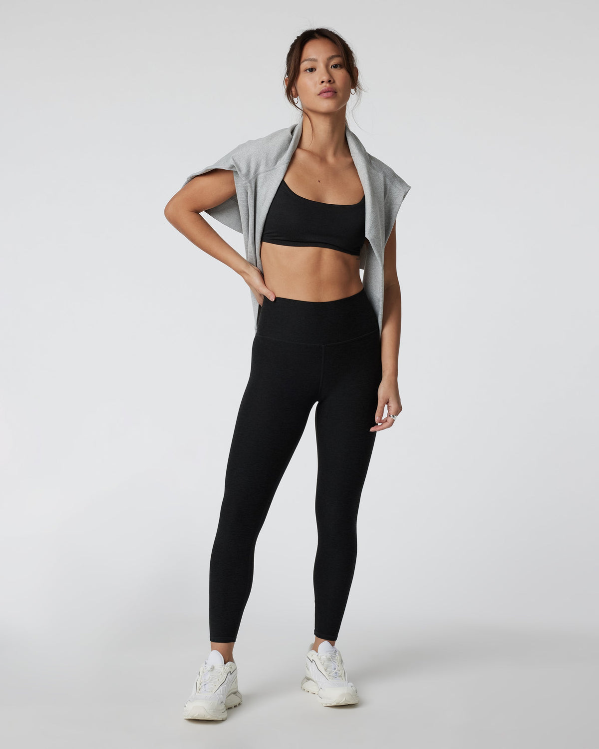 Clean Elevation Legging | Black Heather