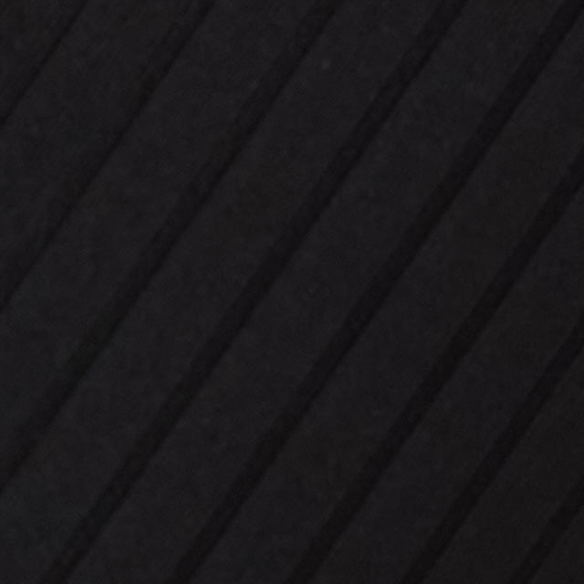 Inversion Rib Slim Flare | Black