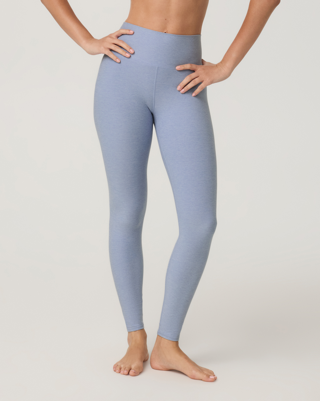 Clean Elevation Legging-Short | Celestial Heather