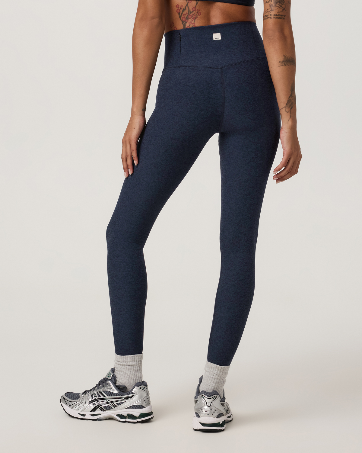 Clean Elevation Legging-Short | Black Heather