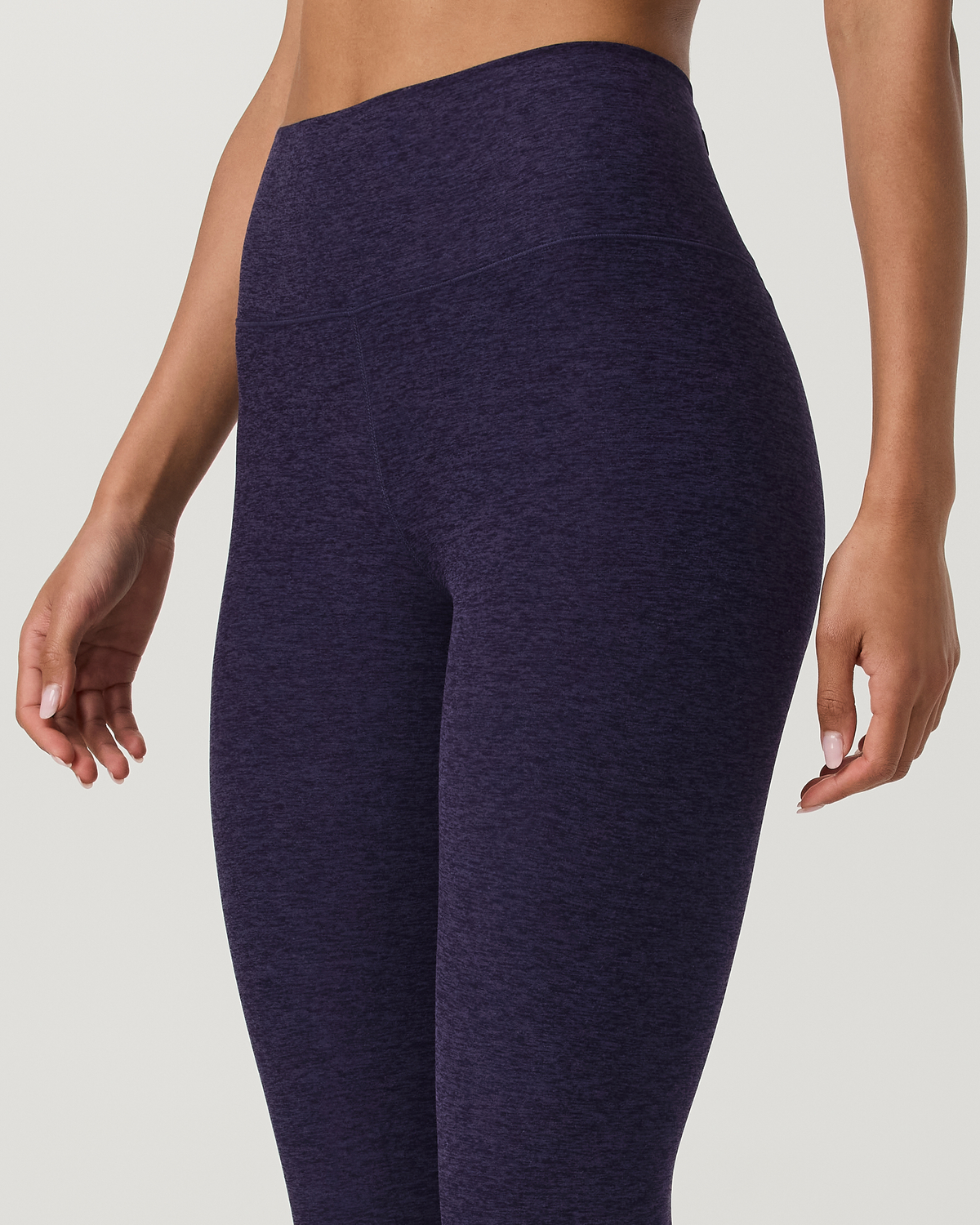 Clean Elevation Legging - Long | Velvet Violet Heather