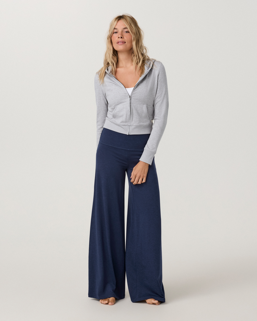 Halo Easy Wideleg Pant - Short | Solid Black