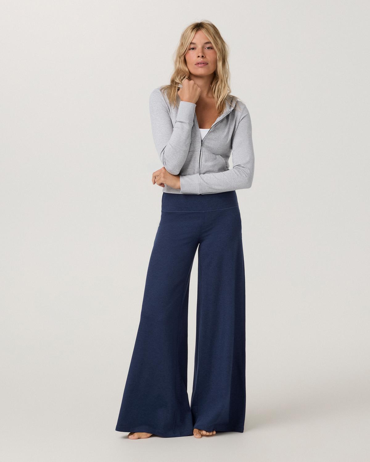 Halo Easy Wideleg Pant | Army Heather