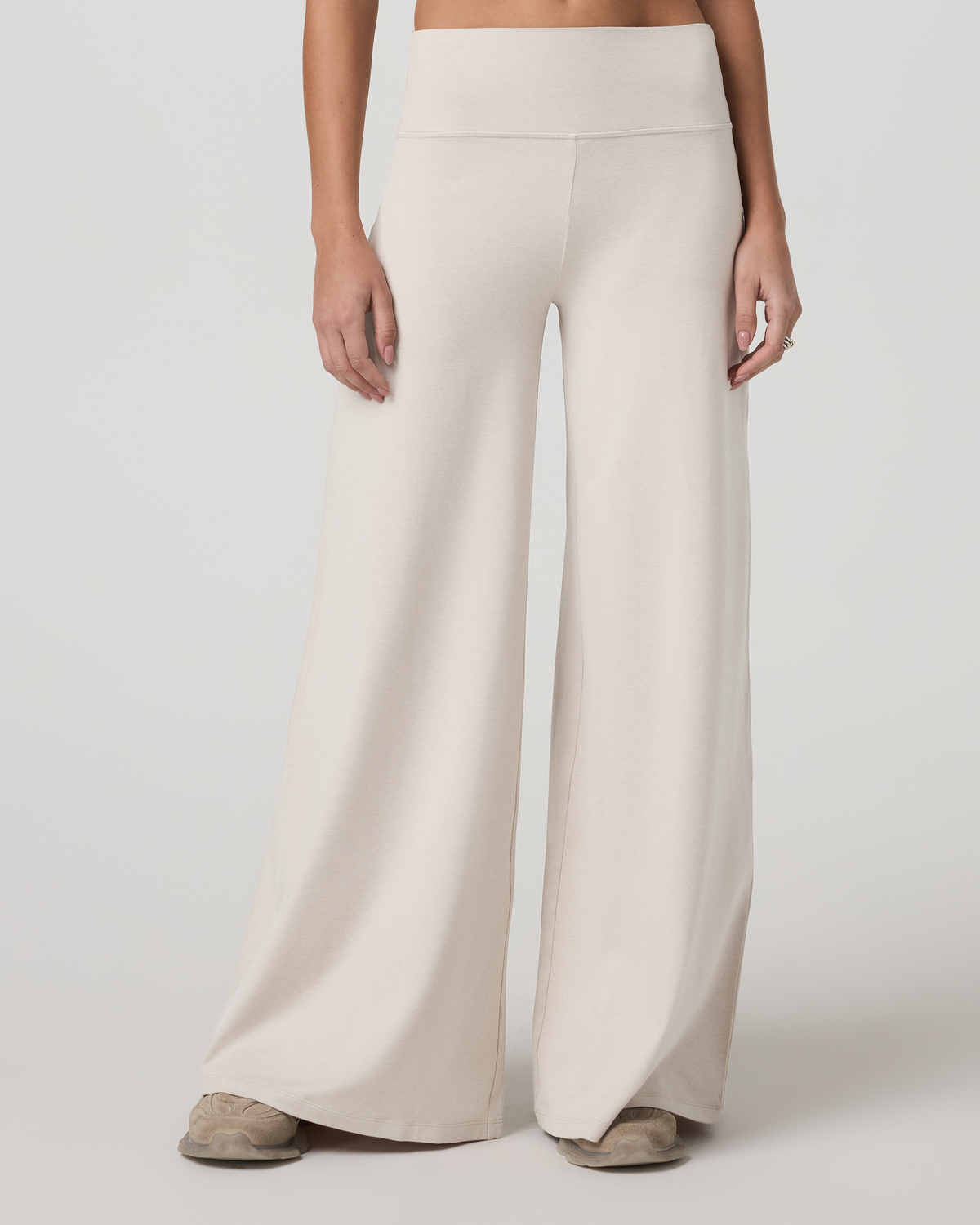 Halo Easy Wideleg Pant - Long | Solid Black