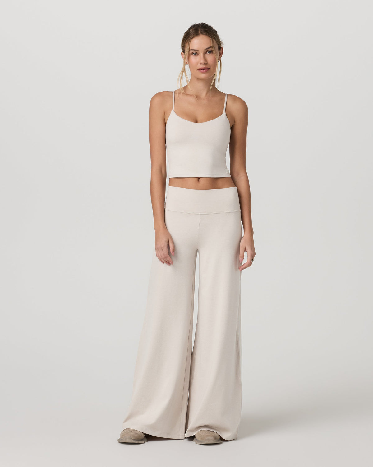 Halo Easy Wideleg Pant - Long | Solid Black