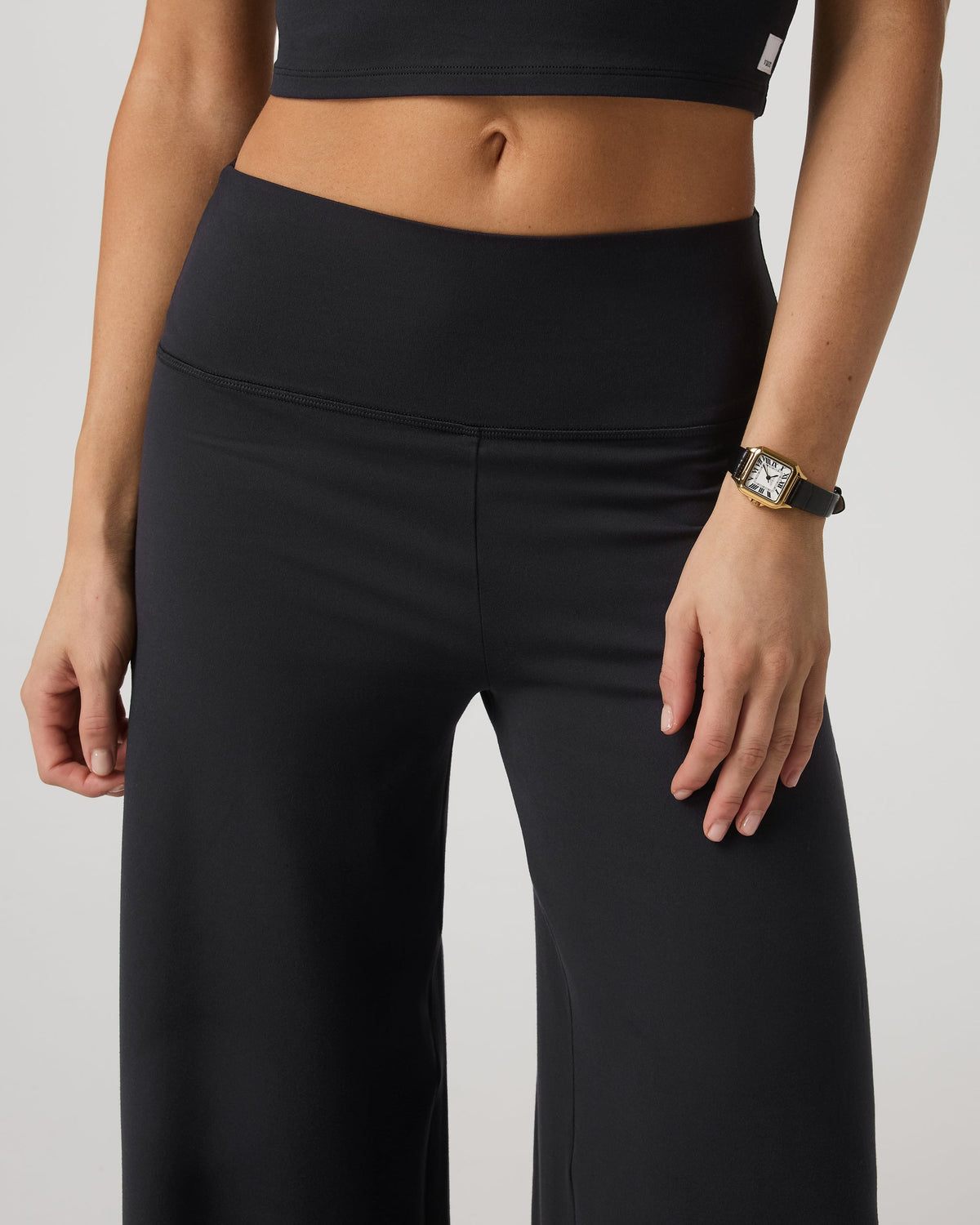 Halo Easy Wideleg Pant - Long | Blue Coast Heather