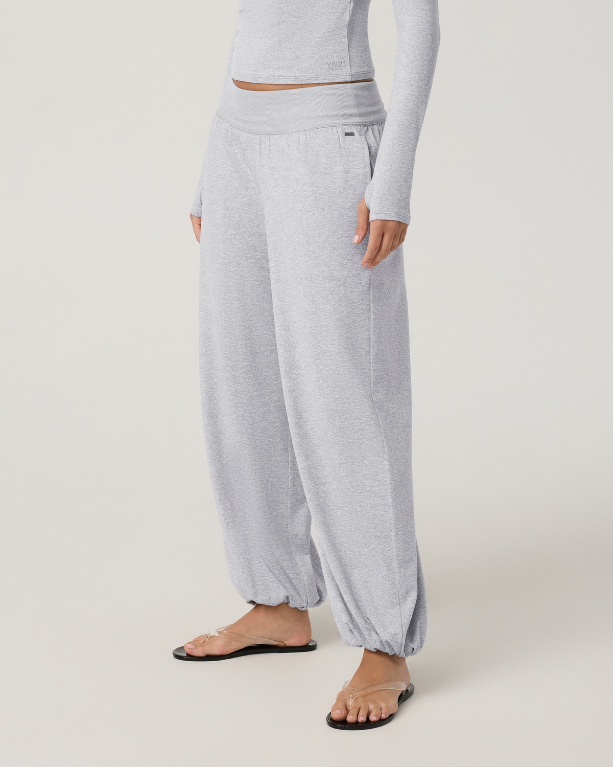 Halo Balloon Pant | Solid Black