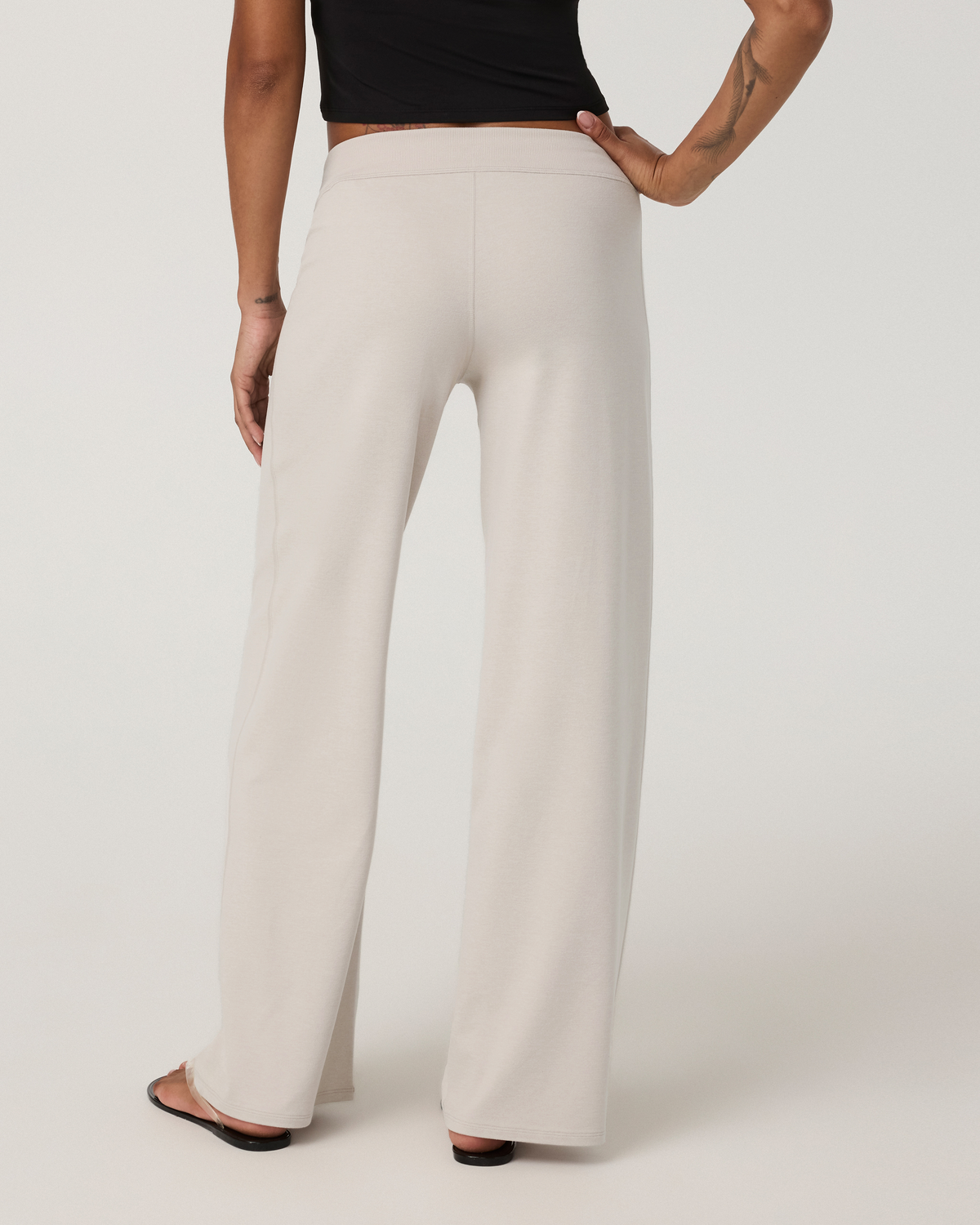Halo Low Rise Straight Leg Pant | Velvet Violet