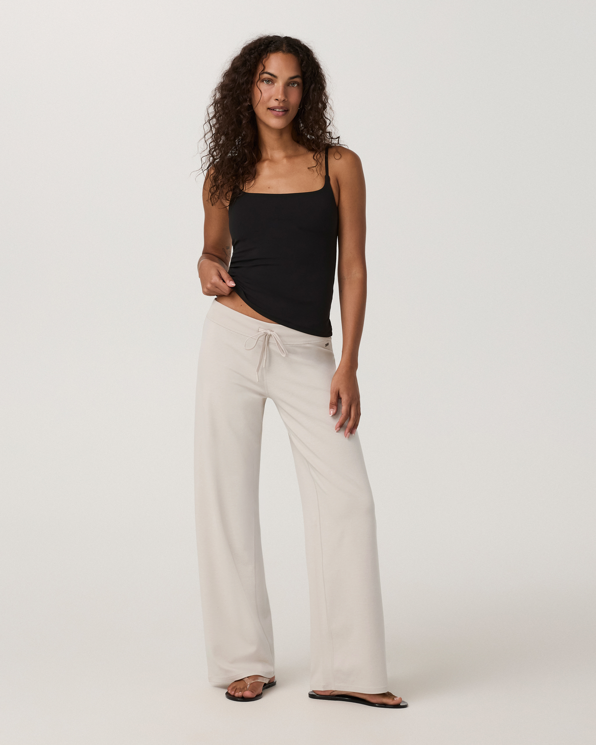 Halo Low Rise Straight Leg Pant | Velvet Violet