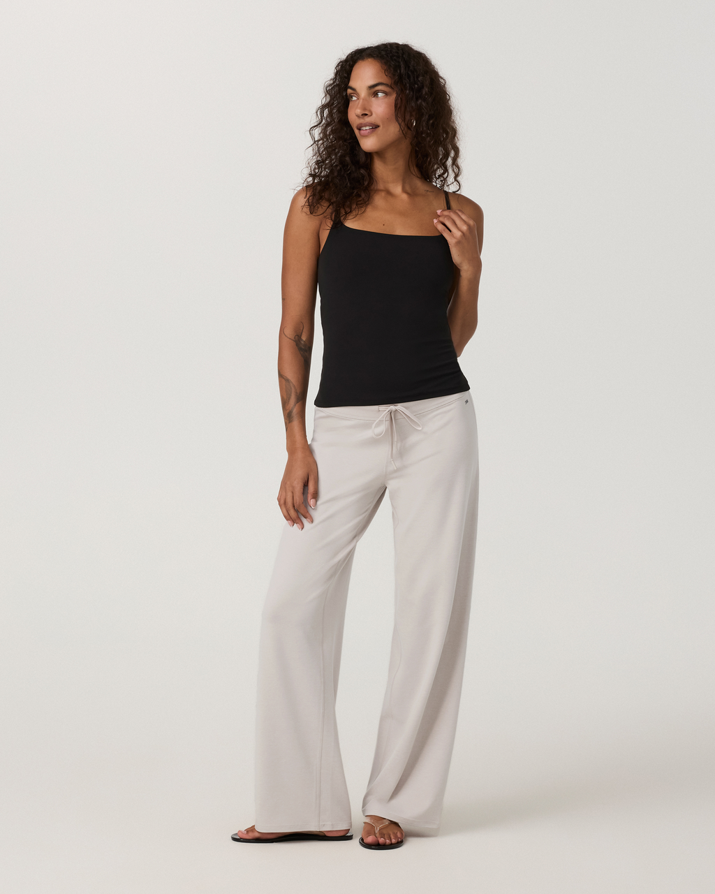 Halo Low Rise Straight Leg Pant | Velvet Violet