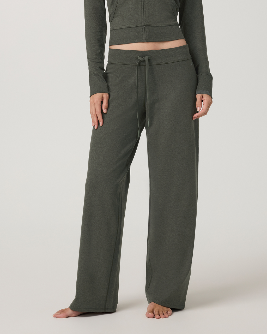 Halo Low Rise Straight Leg Pant | Velvet Violet