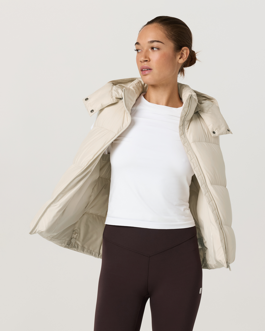 Alta Down Vest | Bone