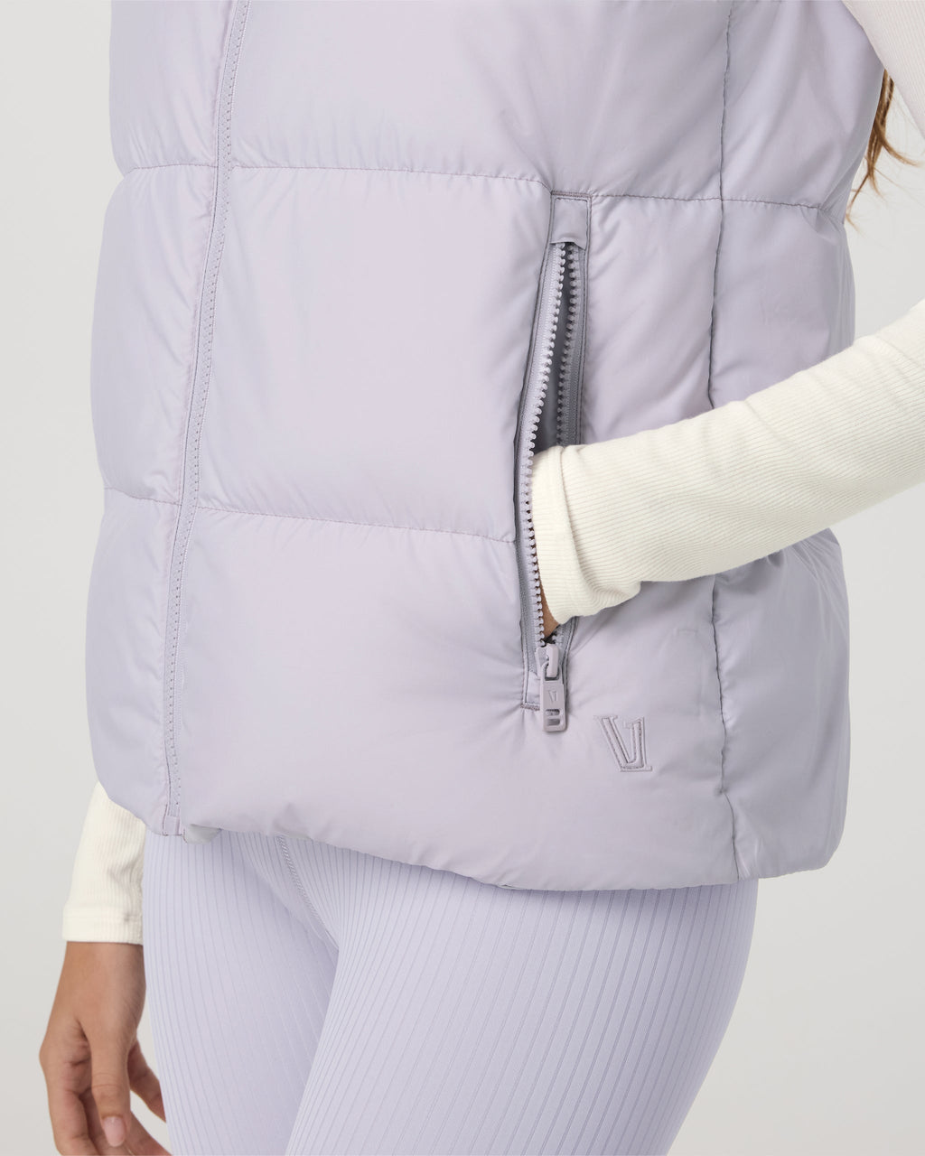 Alta Down Vest | Lavender Ice