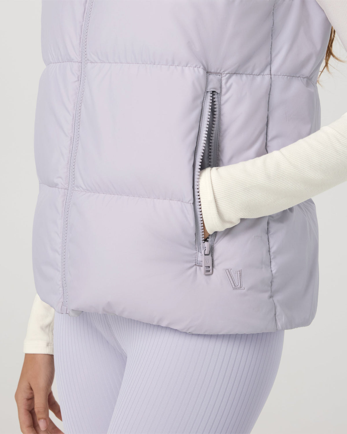 Alta Down Vest | Lavender Ice