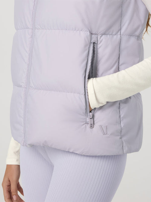 Alta Down Vest | Lavender Ice
