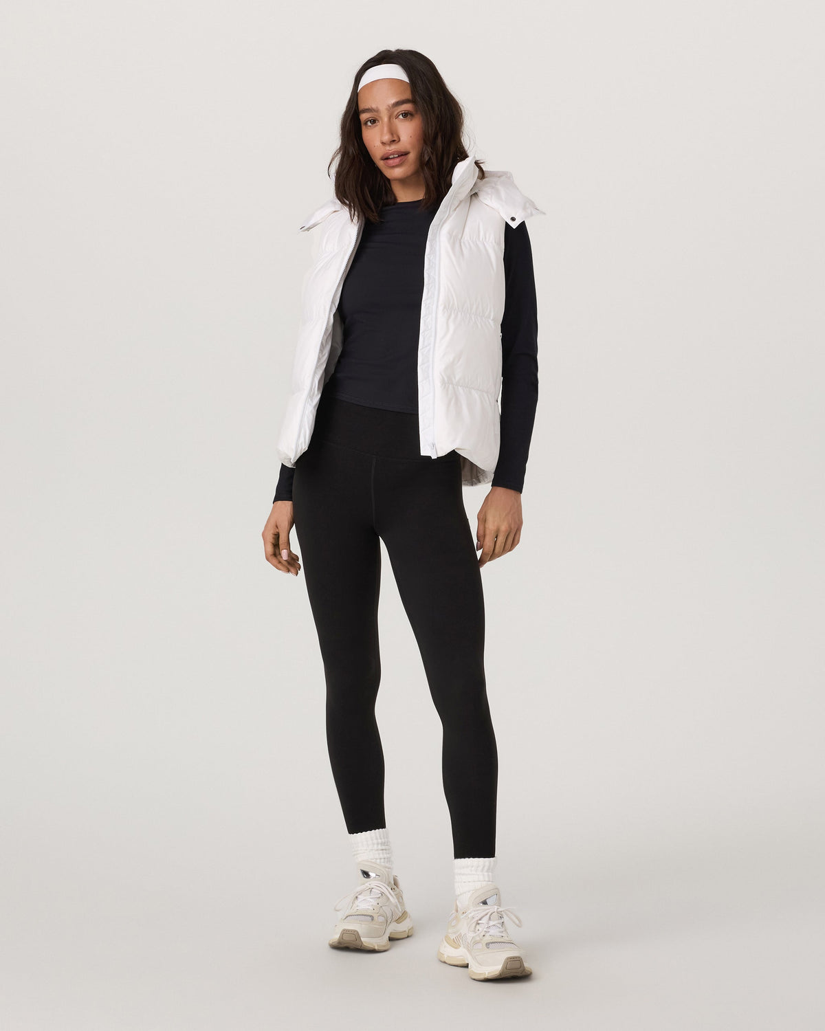 Alta Down Vest | White