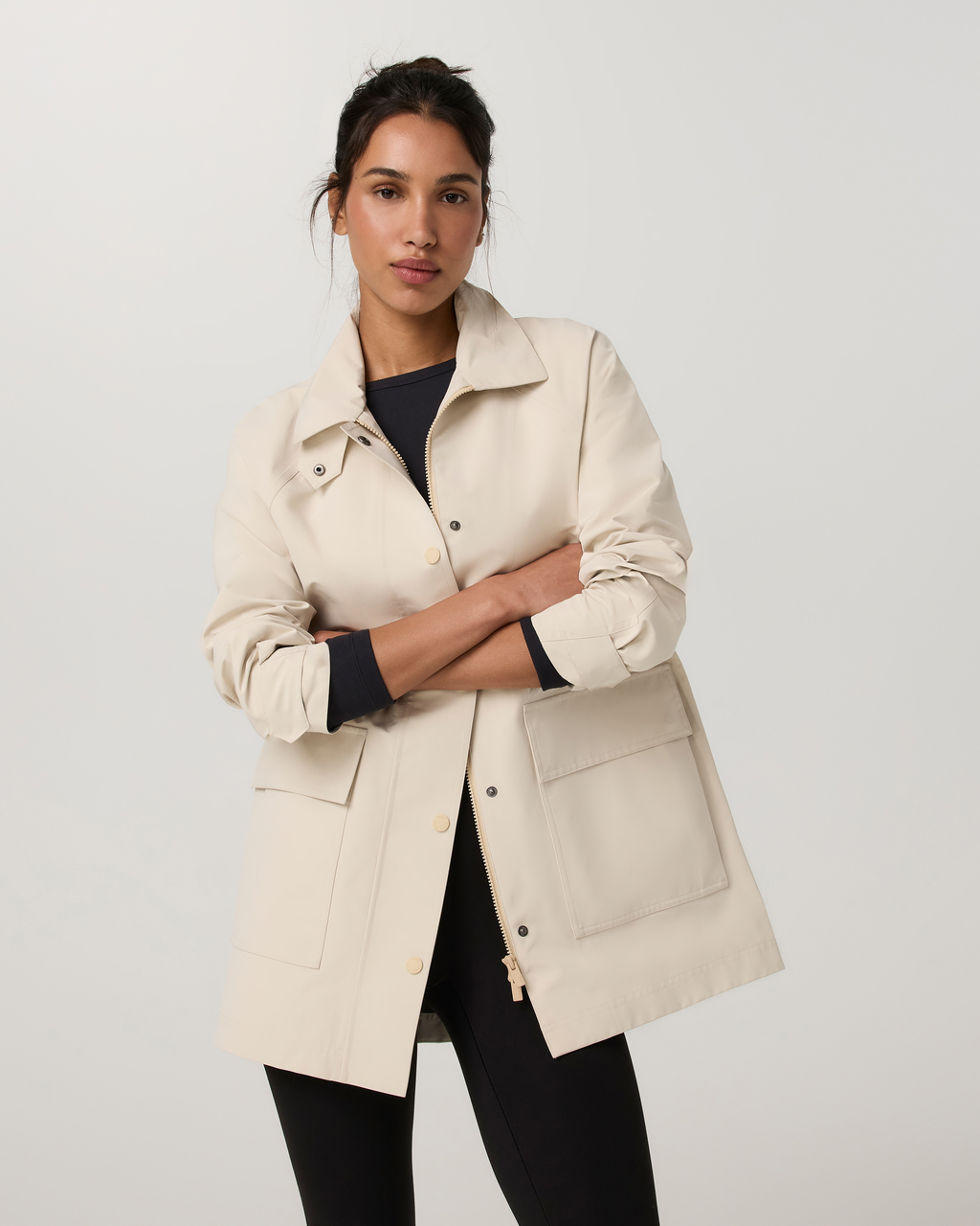City Rain Trench | Bleached Sand