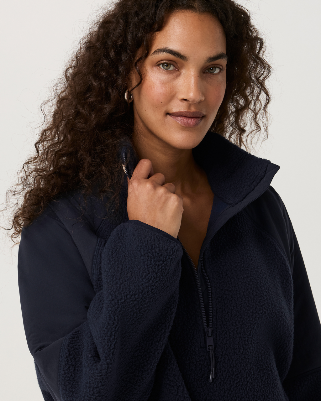Alpine Half Zip | Bone