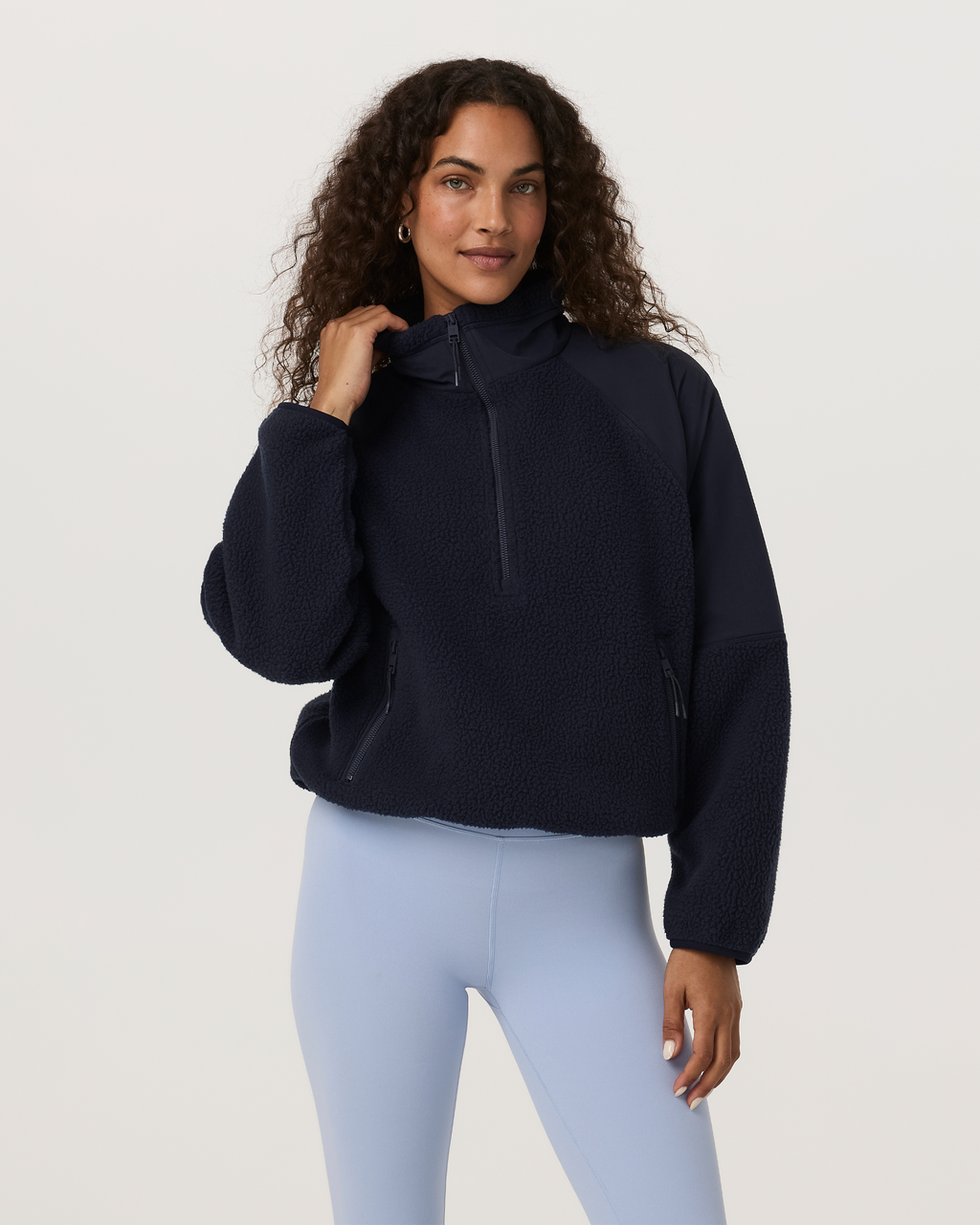 Alpine Half Zip | Bone
