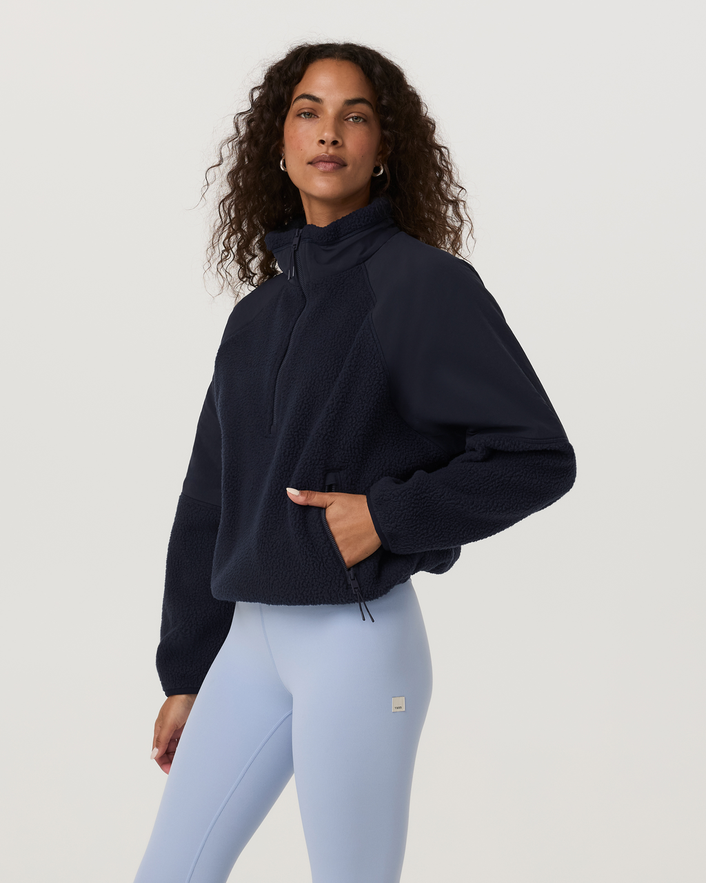 Alpine Half Zip | Bone