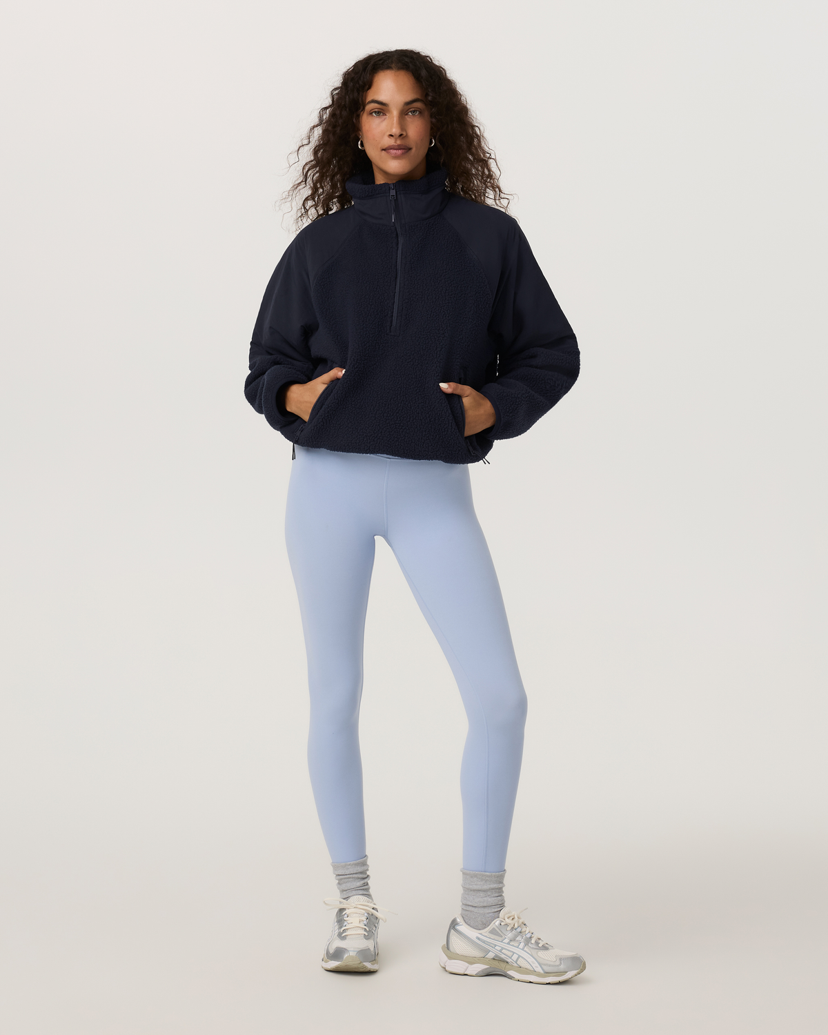 Alpine Half Zip | Bone