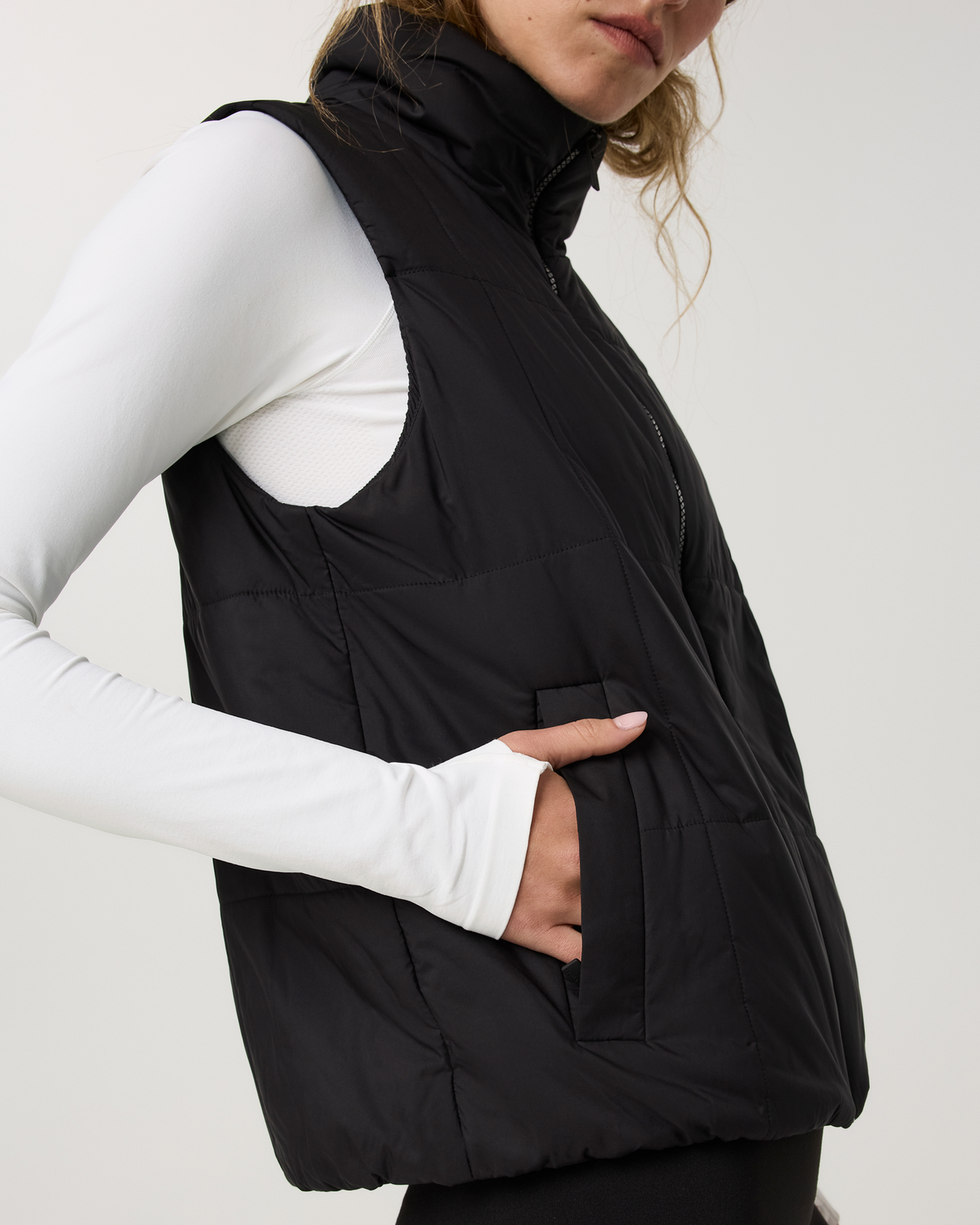 Canyon Insulated Sporty Vest | Black