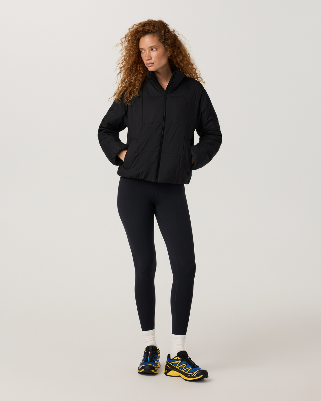 Canyon Insulated Sporty Jacket | Washed Cherry Noir