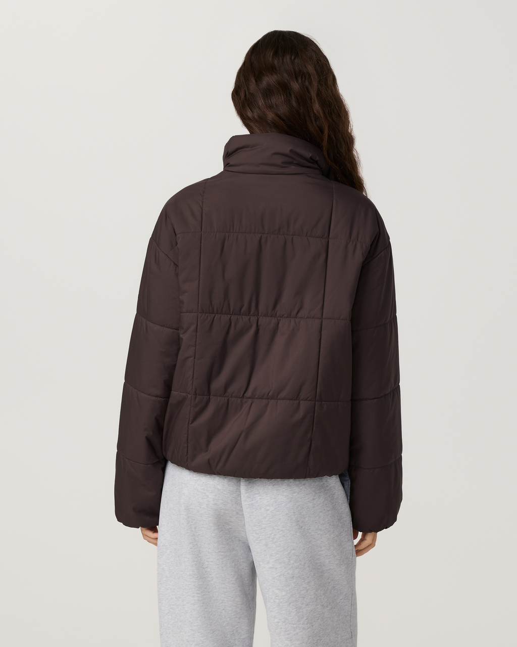 Canyon Insulated Sporty Jacket | Washed Cherry Noir