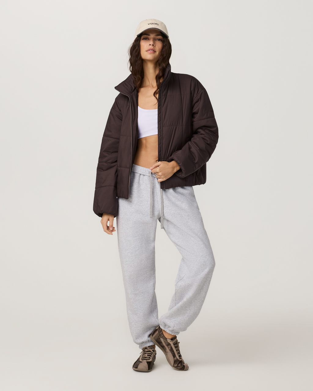 Canyon Insulated Sporty Jacket | Washed Cherry Noir