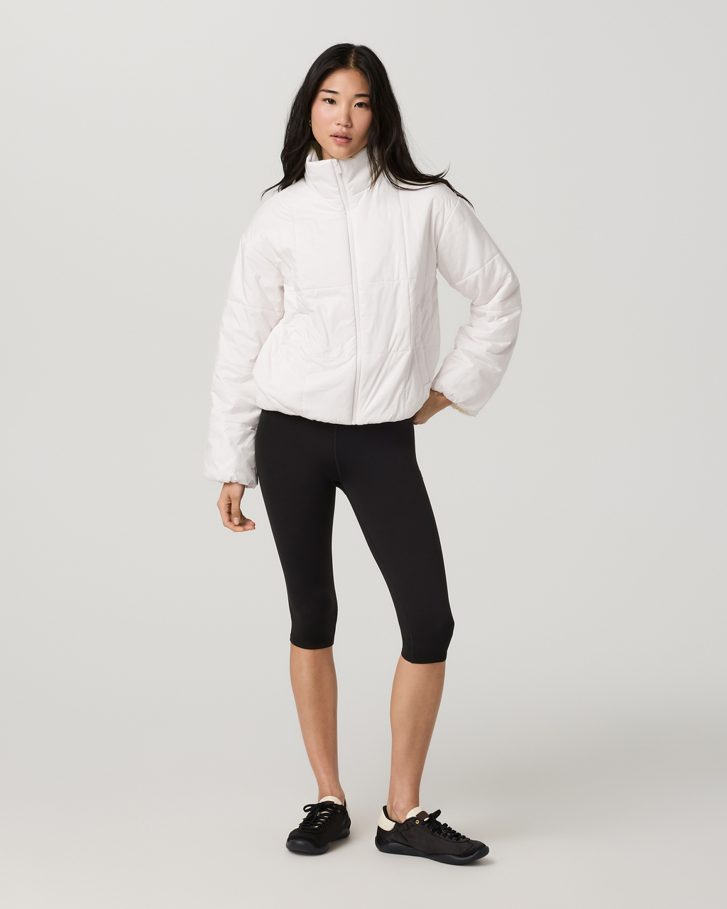 Canyon Insulated Sporty Jacket | Washed Cherry Noir