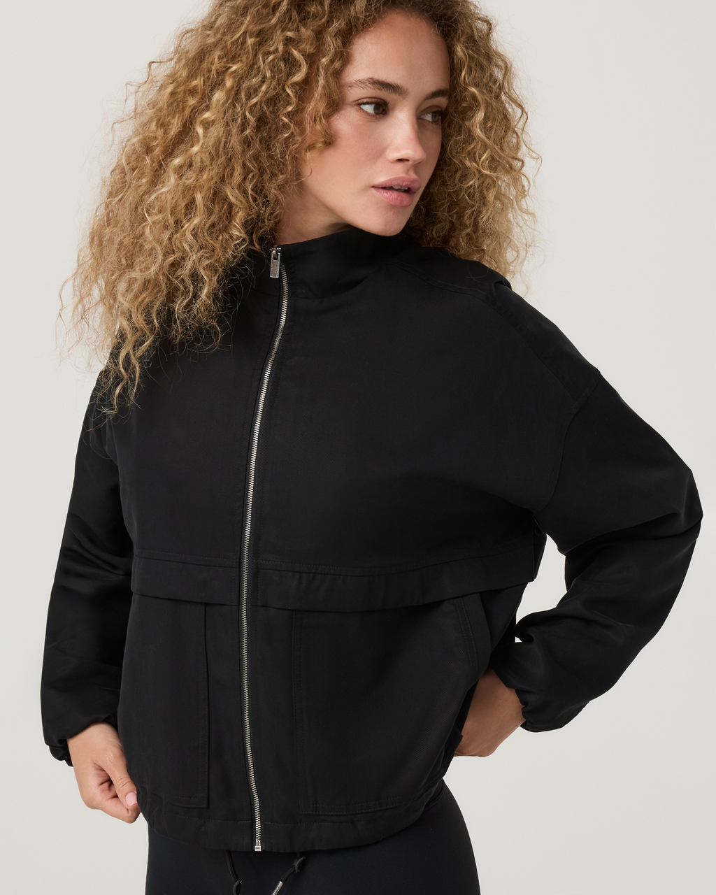Icon Twill Jacket | Dark Trench