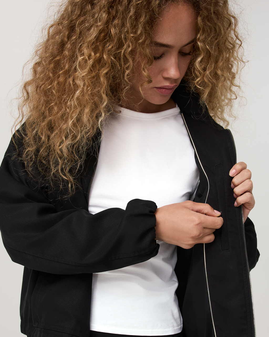 Icon Twill Jacket | Dark Trench
