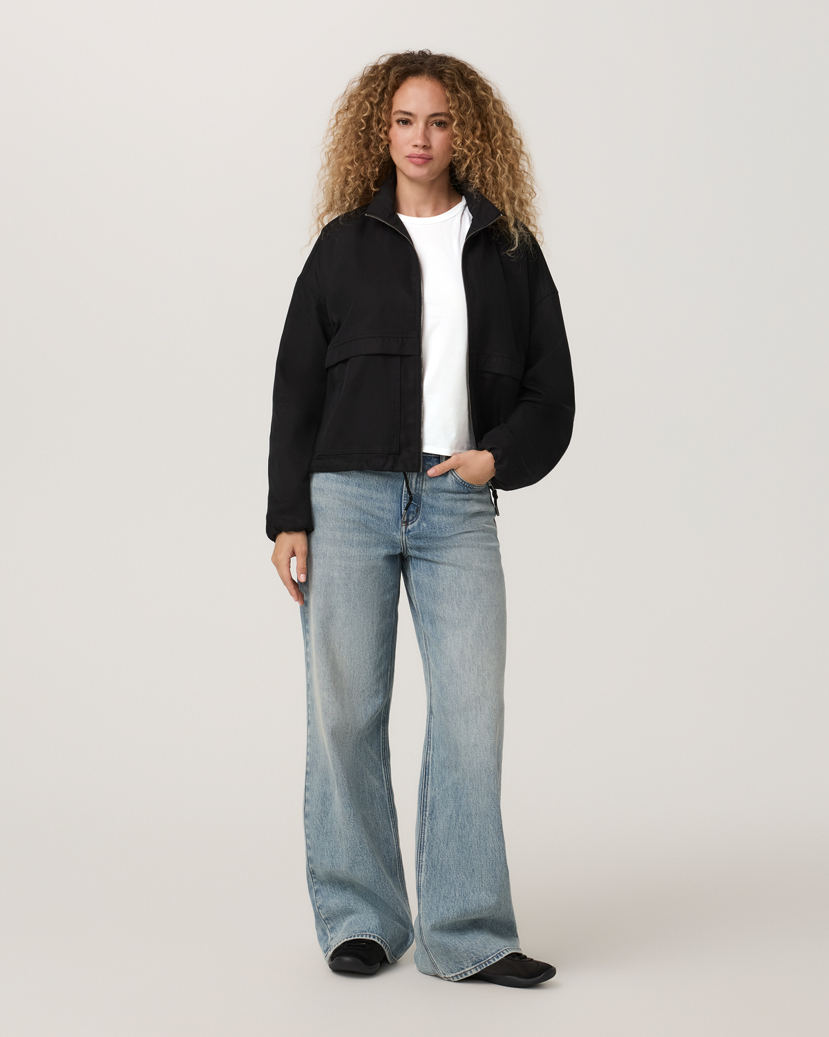 Icon Twill Jacket | Dark Trench
