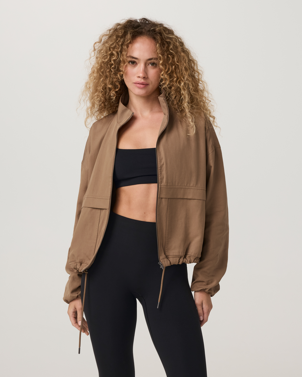 Icon Twill Jacket | Dark Trench