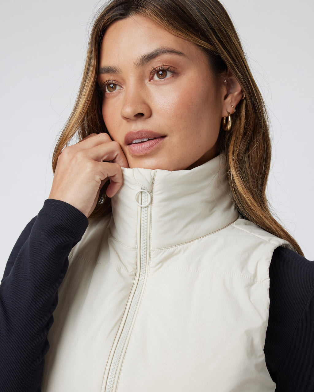Canyon Insulated Vest | Bone